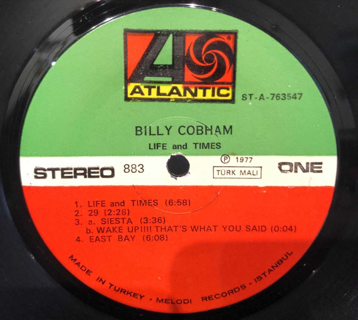 Billy Cobham ‎– Life & Times LP Plak - Görsel 3
