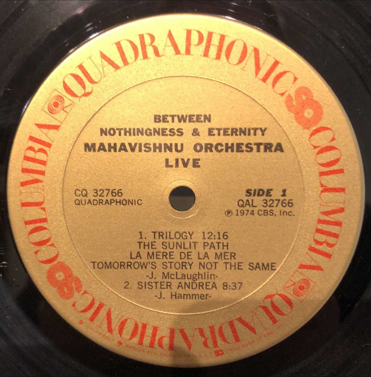 Mahavishnu Orchestra ‎– Between Nothingness & Eternity LP Plak - Görsel 2