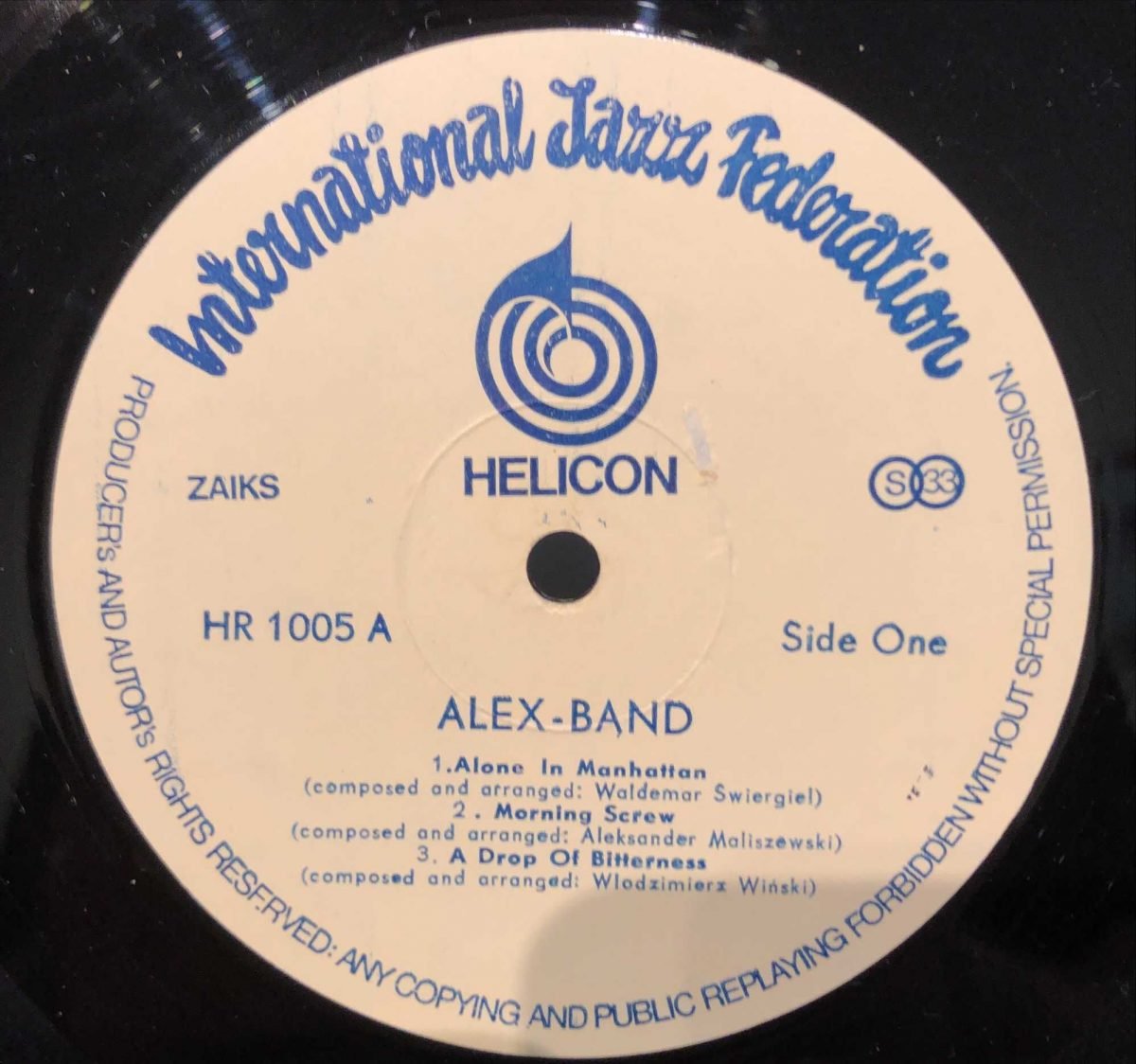 Alex Band – The Eccentric LP Plak - Görsel 2