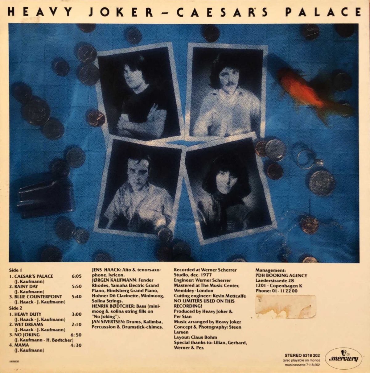 Heavy Joker ‎– Caesar's Palace LP Plak - Görsel 3