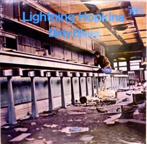 Lightning Hopkins ‎– Dirty Blues LP Plak