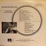 Kanhaiyalal ‎– Shehnai (Film Tunes) LP Plak - Görsel 3