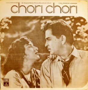 Shankar Jaikishan ‎– Chori Chori LP Plak