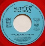 Yazoo ‎– The Other Side Of Love 45lik Renkli Plak - Görsel 3