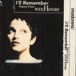 Madonna ‎– I'll Remember Kaset Slipcase