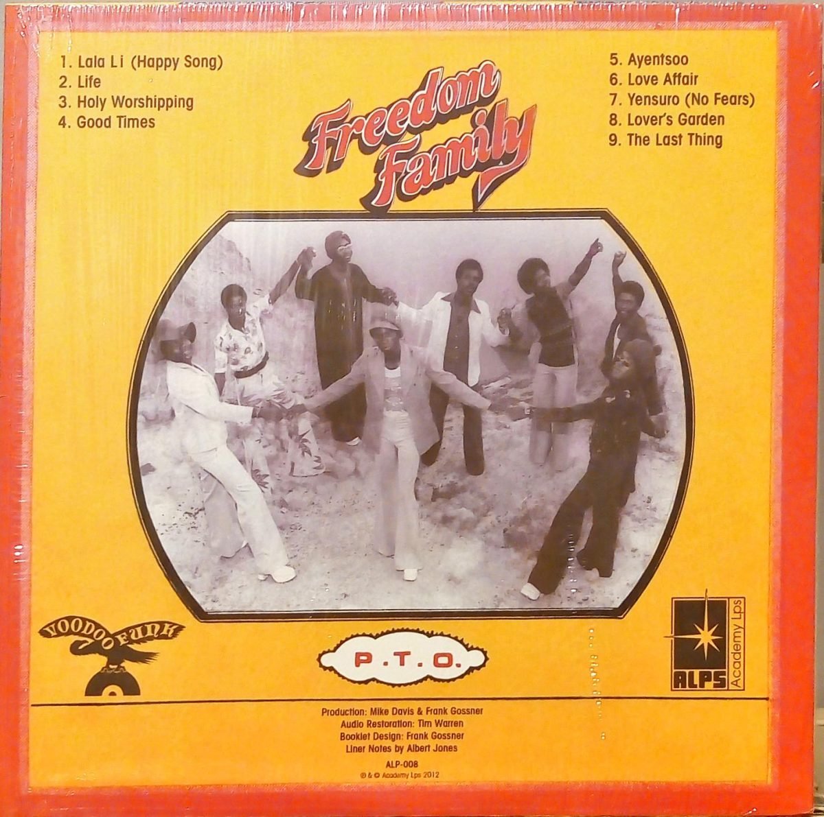 Freedom Family – Ayentsoo LP Plak - Görsel 3