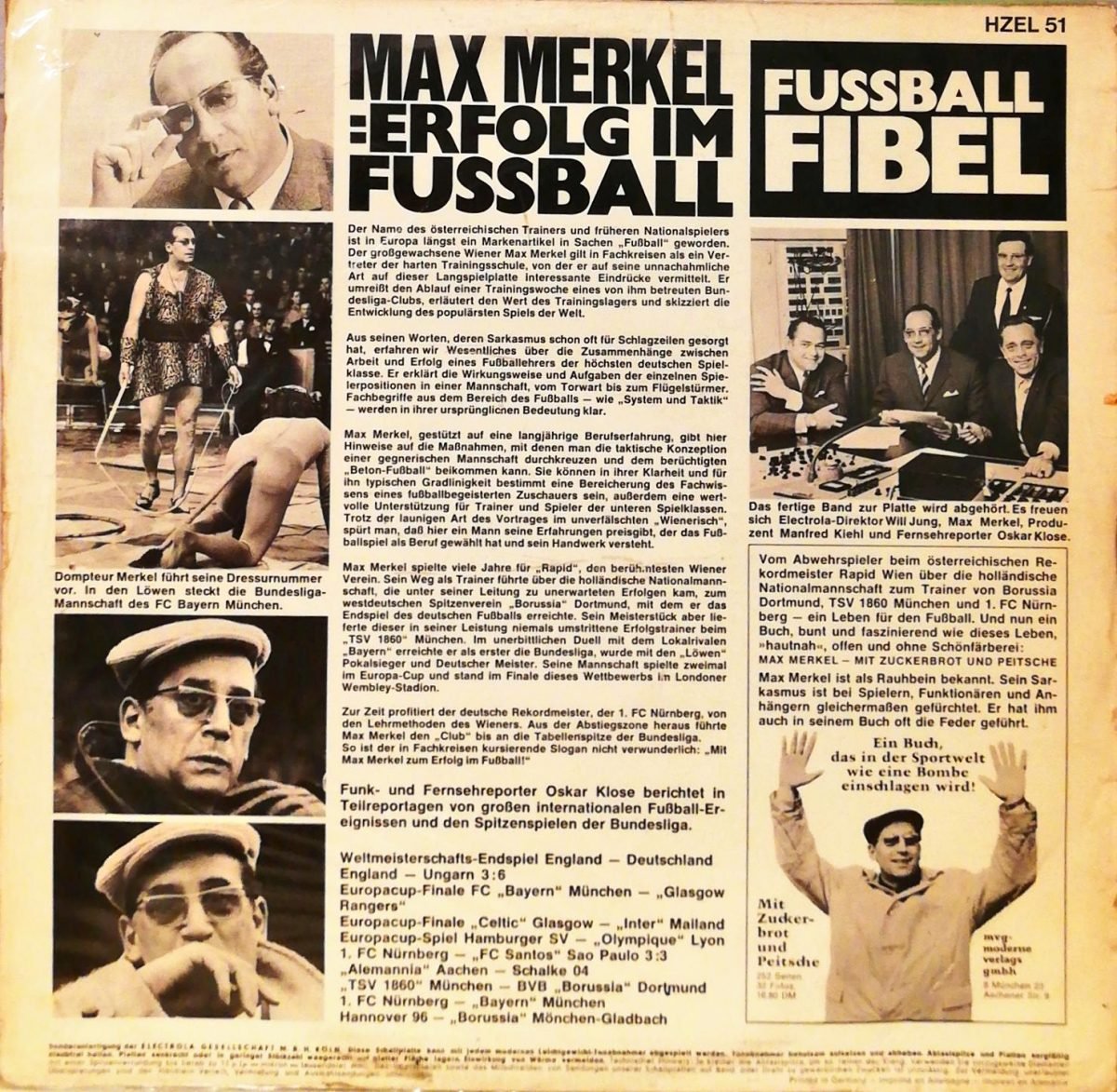Max Merkel ‎– Max Merkels Fussball-Fibel LP Plak - Görsel 2