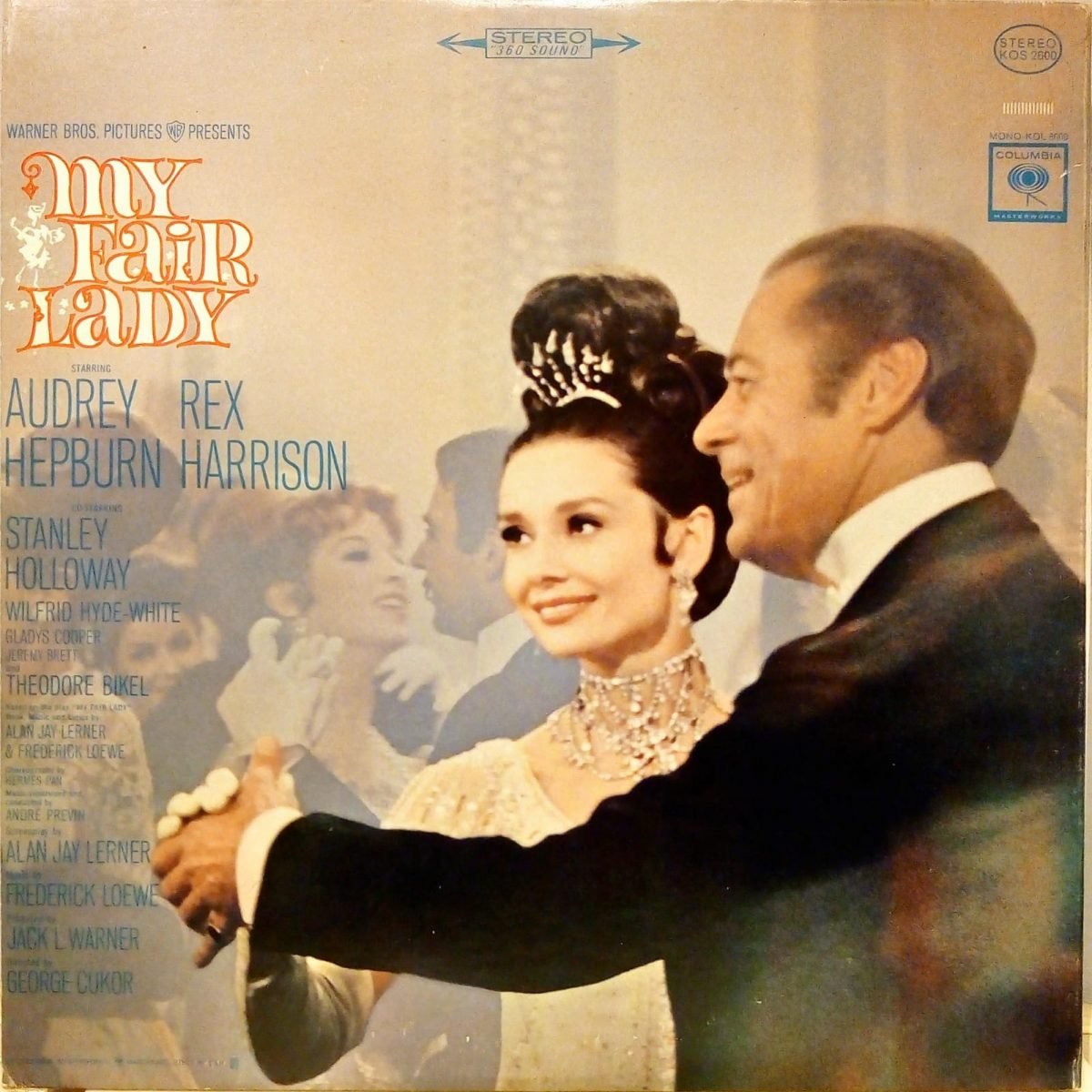 Audrey Hepburn, Rex Harrison – My Fair Lady (The Original Sound Track Recording) LP Plak - Görsel 3