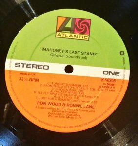 Ron Wood & Ronnie Lane ‎– Mahoney's Last Stand LP Plak - Görsel 3