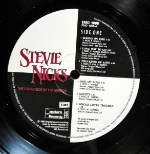 Stevie Nicks ‎– The Other Side Of The Mirror LP Plak - Görsel 2