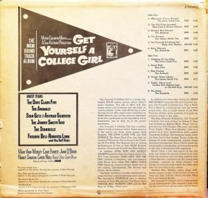Get Yourself A College Girl LP Plak  Film Müziği - Görsel 3