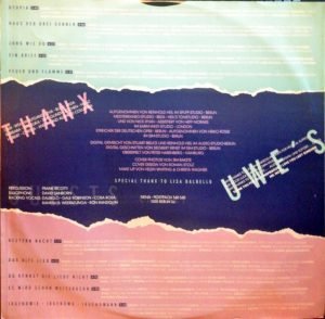 Nena – Feuer Und Flamme LP Plak - Görsel 3