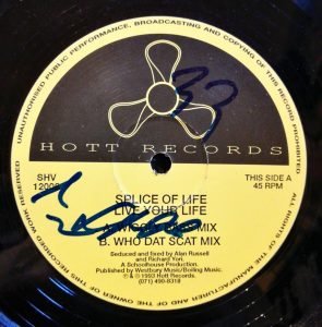 Splice Of Life – Live Your Life 12'' Maxi Single Plak - Görsel 2