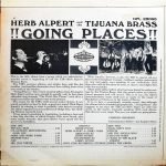 Herb Alpert & The Tijuana Brass – !!Going Places!! LP Plak - Görsel 3