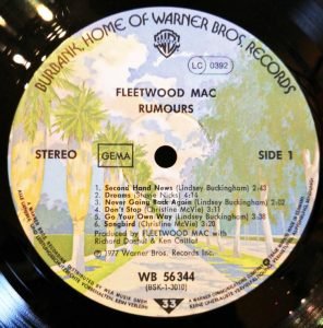 Fleetwood Mac – Rumours LP Plak - Görsel 2