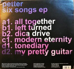 Petter – Six Songs EP Plak - Görsel 3