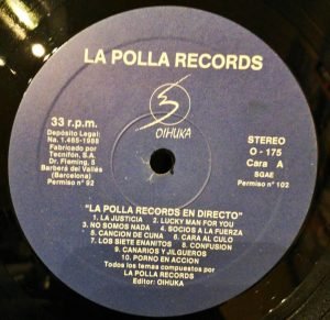 La Polla Records – En Directo LP Plak - Görsel 2