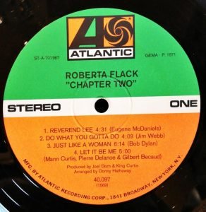 Roberta Flack – Chapter Two LP Plak - Görsel 3
