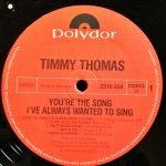 Timmy Thomas – You're The Song I've Always Wanted To Sing LP Plak - Görsel 3