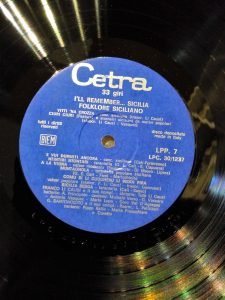 Folklore Siciliano LP Plak - Görsel 2