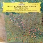 Gustav Mahler – Symphonie Nr. 4 LP Plak