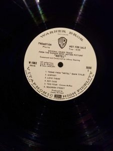 Johnny Keating – Hotel - Original Motion Picture Sound Track LP Plak - Görsel 2