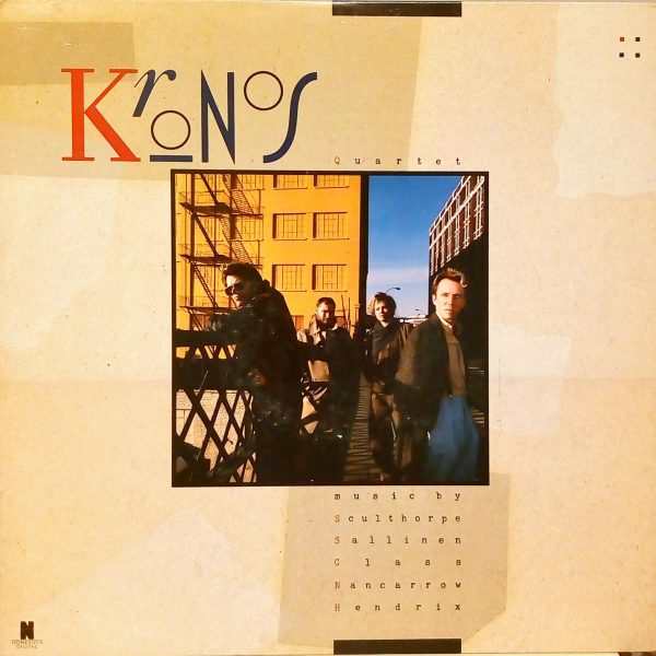 Kronos Quartet – Music By Sculthorpe, Sallinen, Glass, Nancarrow & Hendrix LP Plak