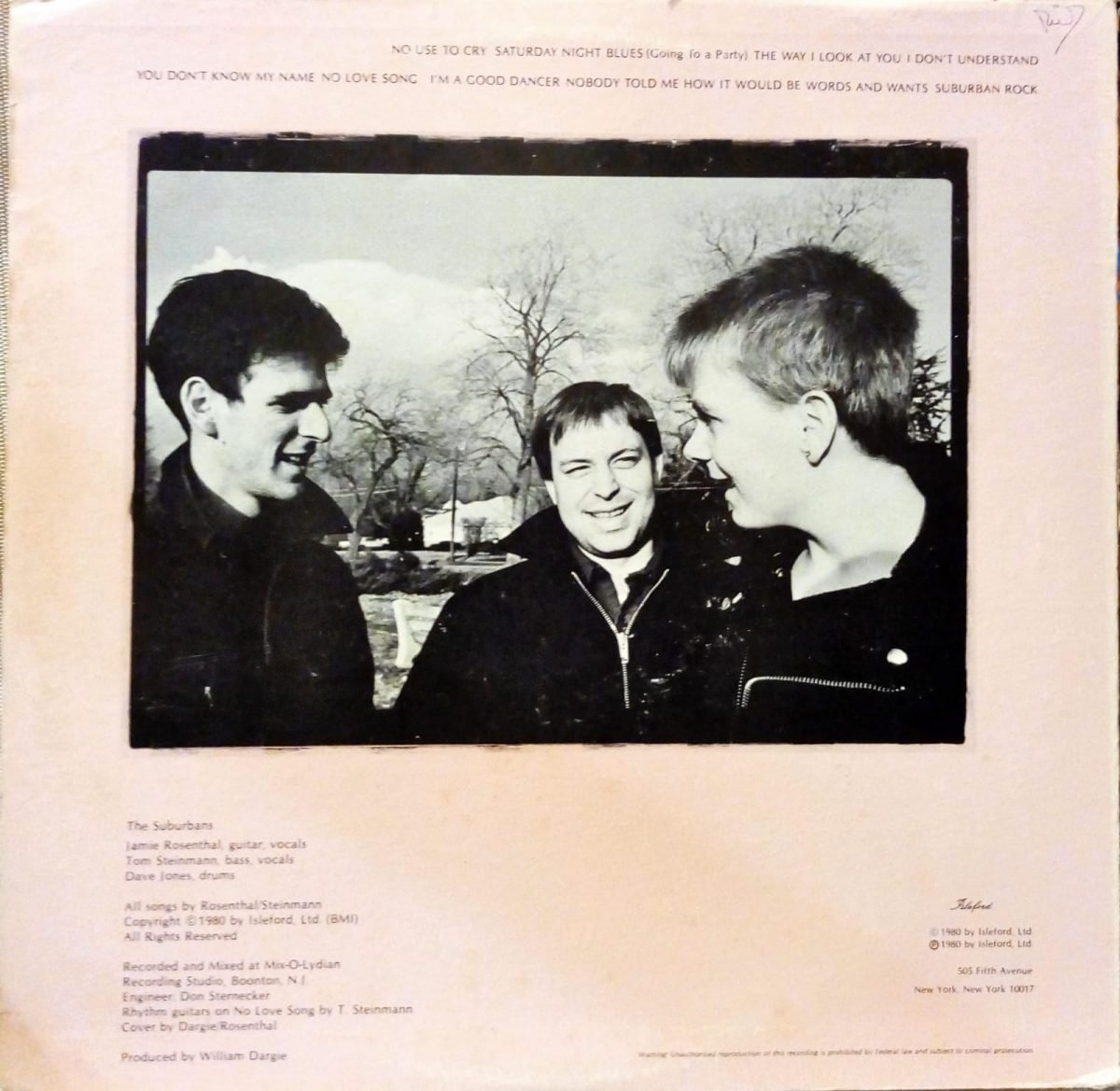 The Suburbans – The Pop Life LP Plak - Görsel 3
