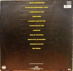 Depeche Mode – Black Celebration LP Plak - Görsel 2