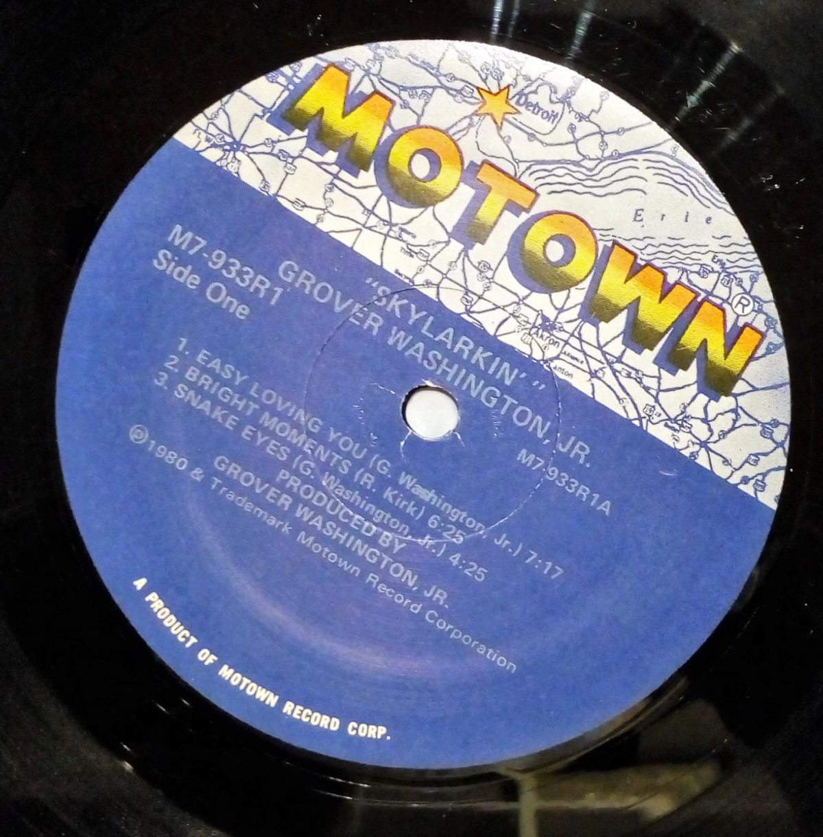 Grover Washington, Jr. Skylarkin’ LP Plak Deform Müzik