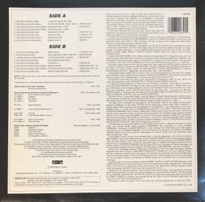 Oscar Calle And His Cuban Orchestra 1932 - 1939 LP Plak - Görsel 3