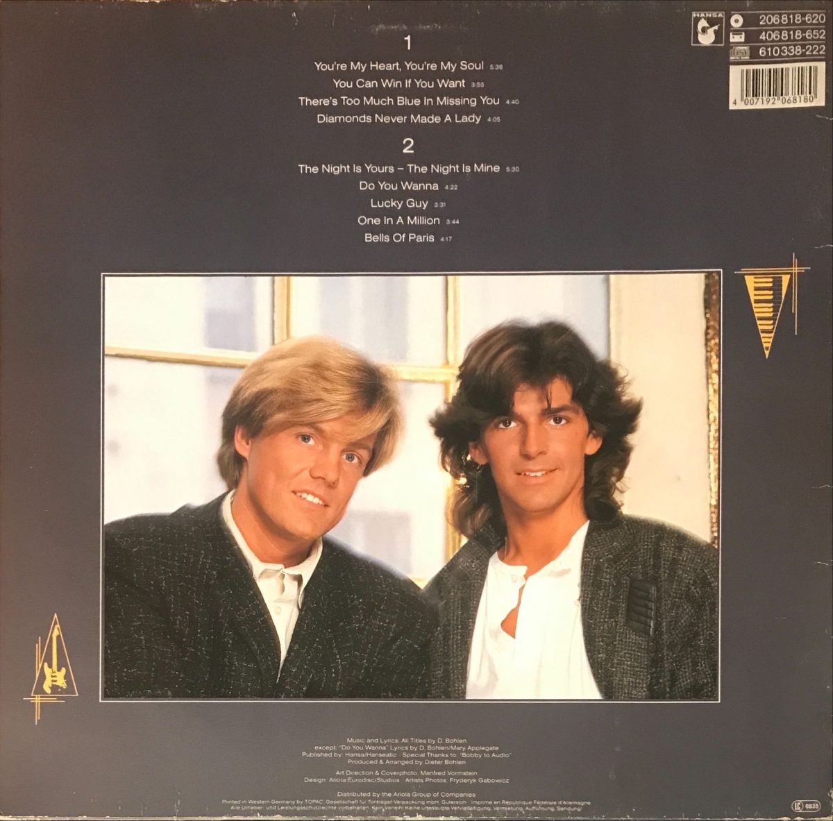 Modern Talking – The 1st Album LP Plak - Görsel 2