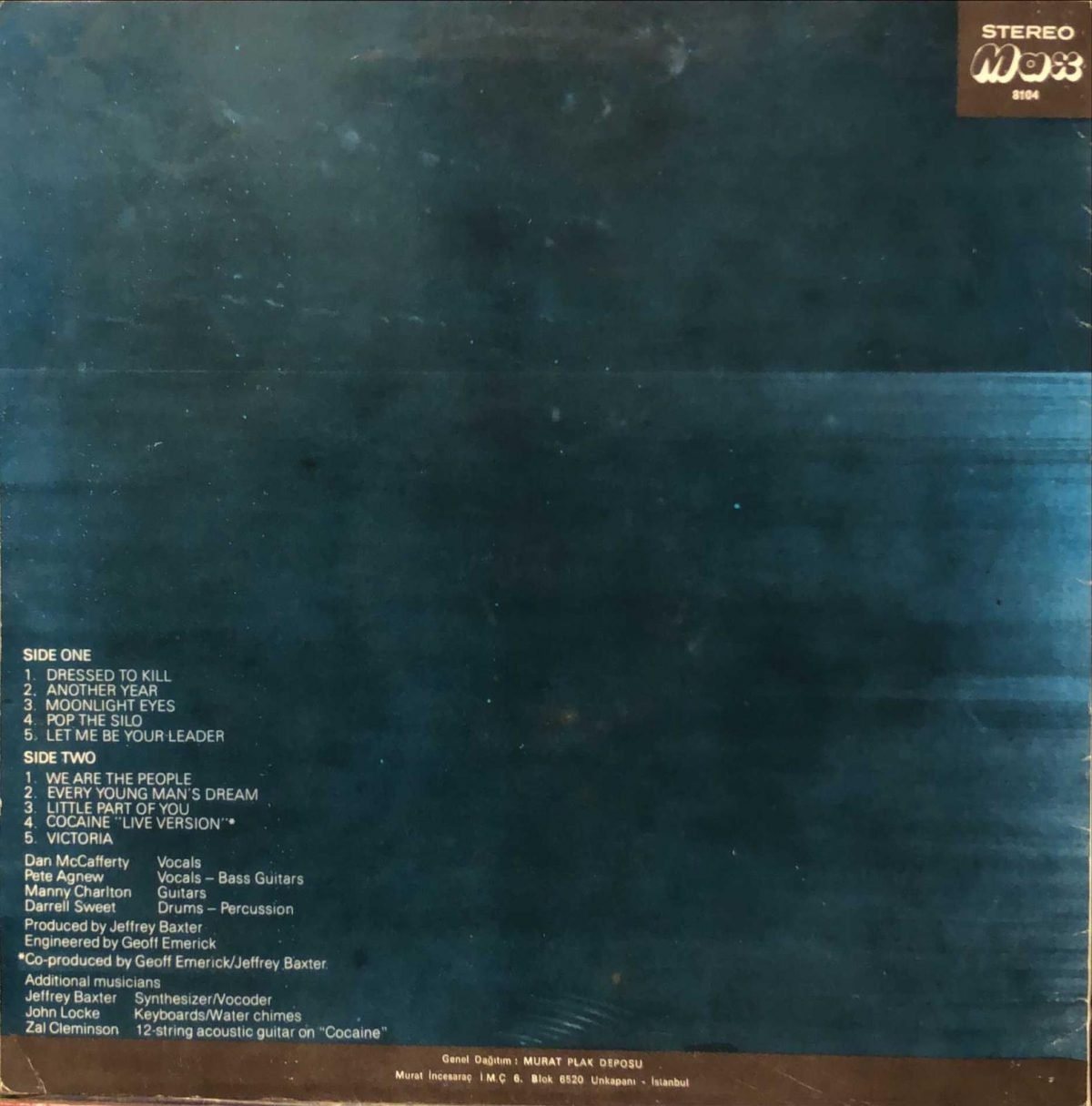 Nazareth – The Fool Circle LP Plak - Görsel 2