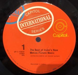 The Best Of India's New Motion Picture Music LP Plak - Görsel 2