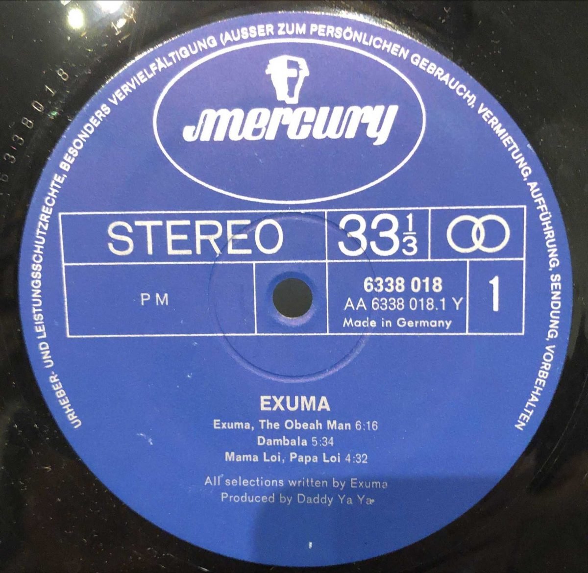 Exuma ‎– Exuma LP Plak - Görsel 3