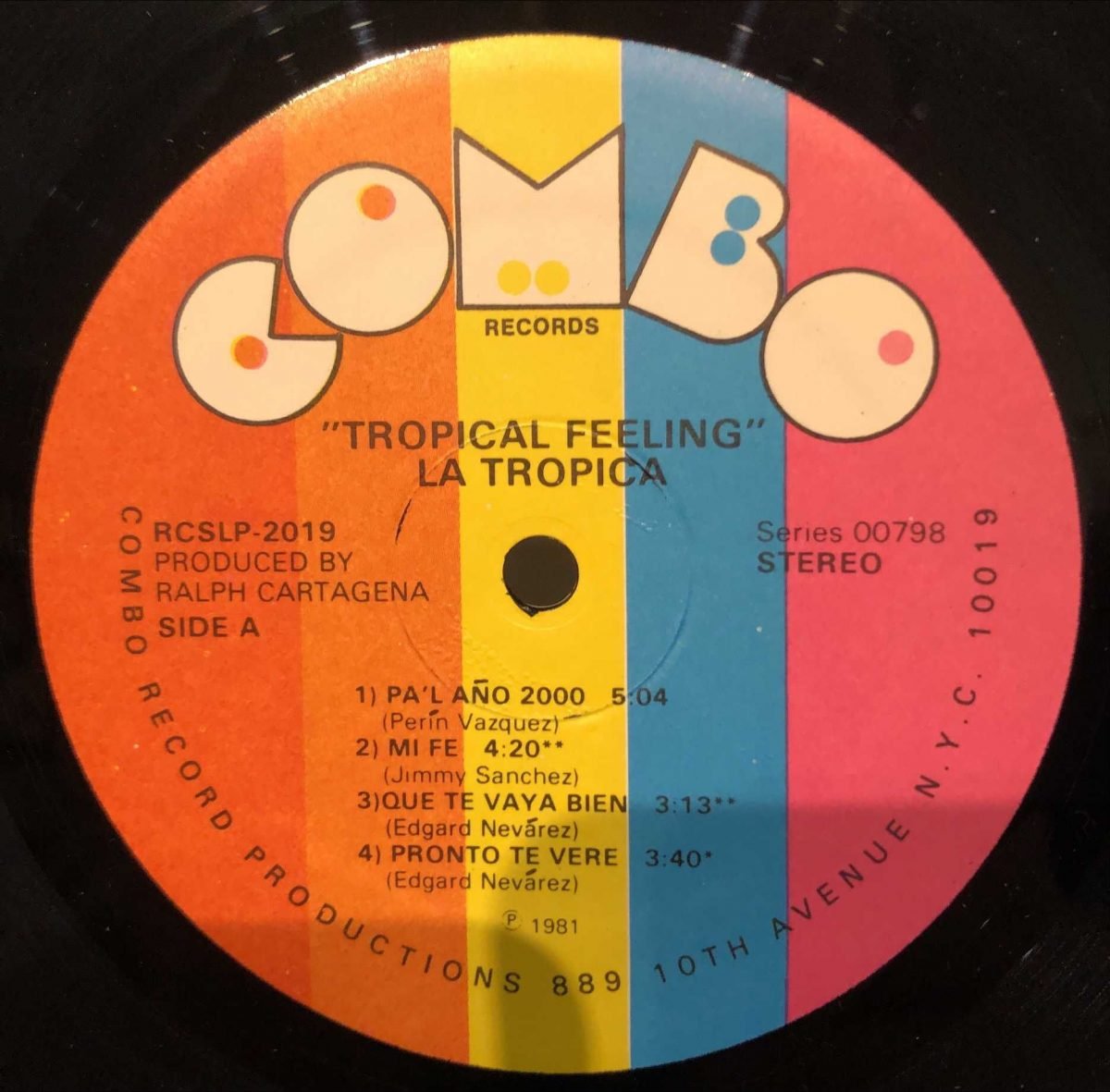 La Trópica ‎– Tropical Feeling LP Plak - Görsel 3
