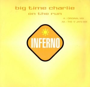 Big Time Charlie – On The Run 12'' Maxi Single Plak - Görsel 2