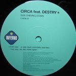 Circa Feat. Destry – Sun Shining Down 12'' Maxi Single Plak - Görsel 2