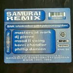SNK – Samurai Remix 2 X 12'' Maxi Single Plak