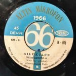 Silûetler ‎– Lorke Lorke / Dede Efendi 66 45lik Plak Altın Mikrofon 1966 - Görsel 4