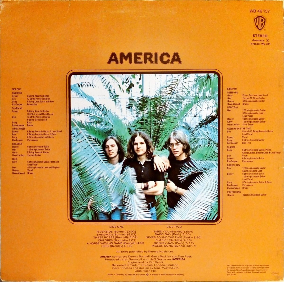 America LP Plak - Görsel 2
