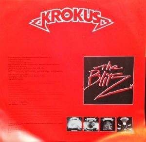 Krokus – The Blitz LP Plak - Görsel 3