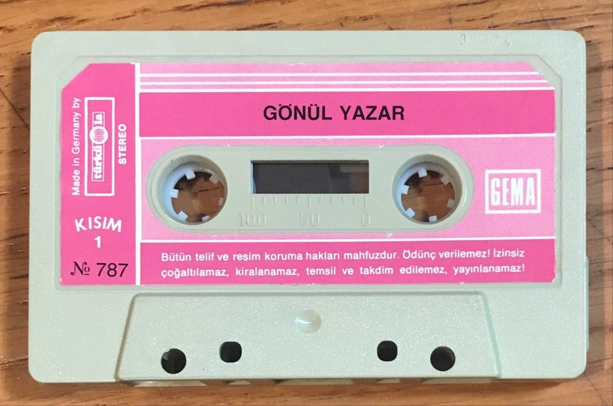 Gönül Yazar Alman Baskı Kaset - Görsel 3