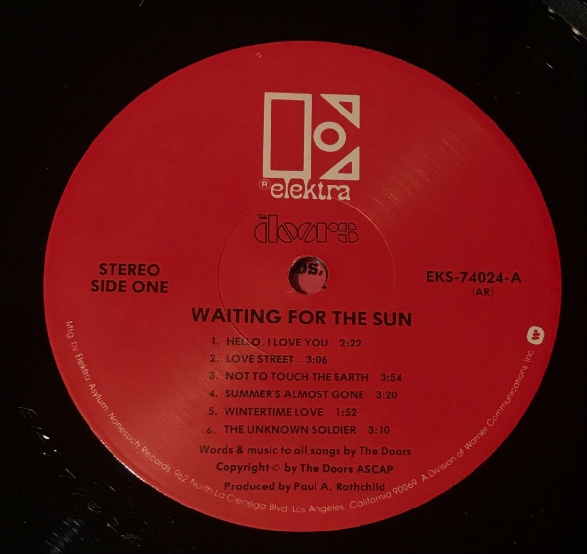 The Doors – Waiting For The Sun LP Plak - Görsel 3