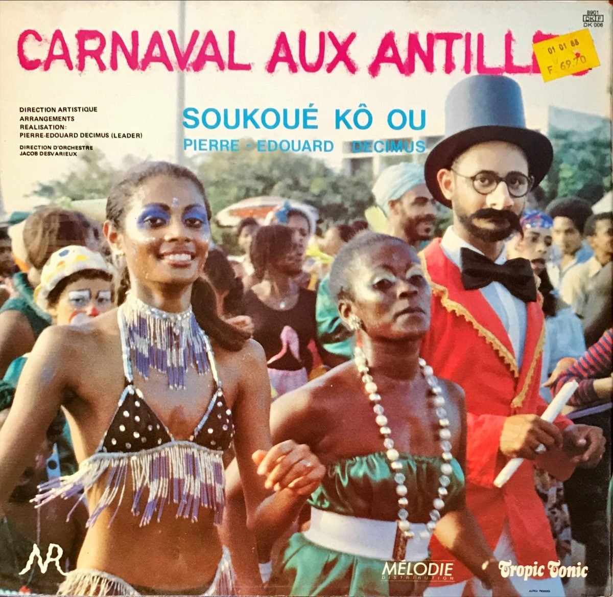 Soukoué Kô Ou – Noël Aux Antilles LP Plak - Görsel 2
