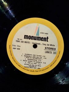 Tony Joe White ‎– ...Continued LP Plak - Görsel 3
