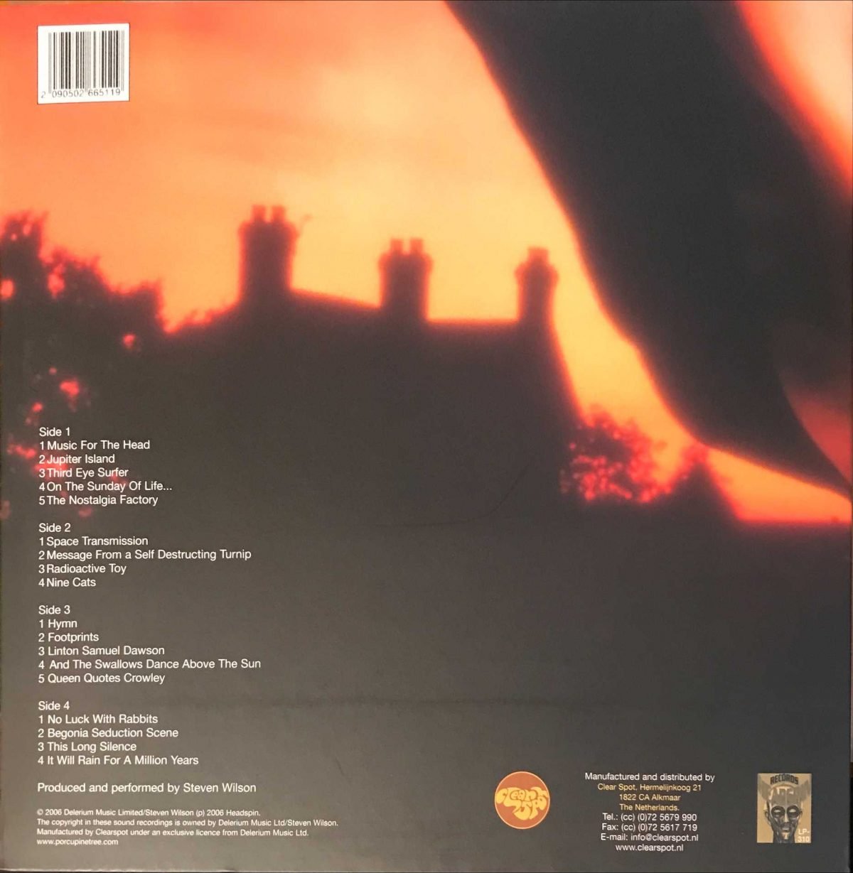 Porcupine Tree ‎– On The Sunday Of Life... 2 x LP Plak - Görsel 2