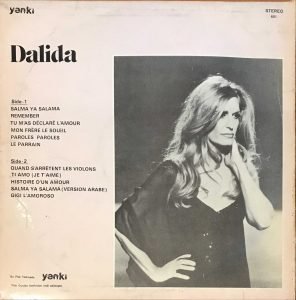 Dalida ‎– Salma Ya Salama LP Plak - Görsel 2