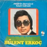 Bülent Erkoç ‎– Derdimin Dermanı Ol / Lüzum Kalmadı 45lik Plak