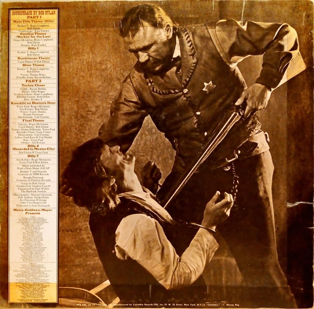 Bob Dylan – Pat Garrett & Billy The Kid - Original Soundtrack Recording LP Plak - Görsel 3